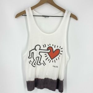 Junk Food Keith Haring Tank Top SZ XS
